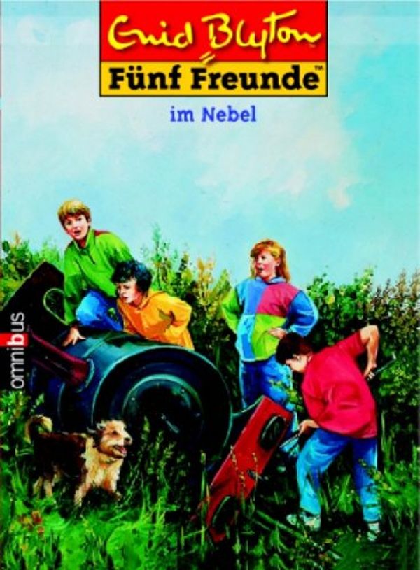 deutsches Buchcover: "Fünf Freunde im Nebel"