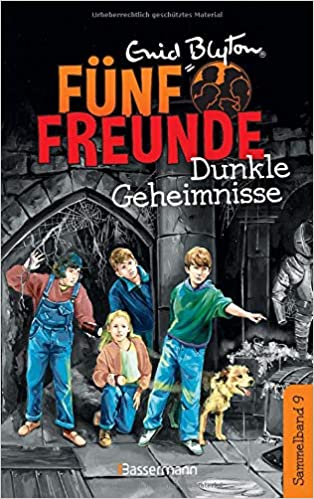 German bookcover: "Fünf Freunde und das Burgverlies"
