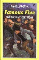 englisches Buchcover: "Five go to Mystery Moor"