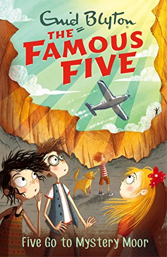 englisches Buchcover: "Five go to Mystery Moor"
