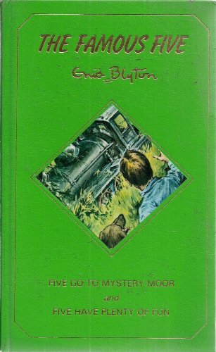 englisches Buchcover: "Five go to Mystery Moor"
