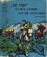 niederländisches Buchcover: "De Vijf en het geheim van de zigeuners"