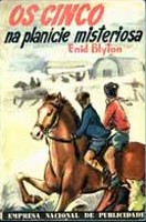 portugiesisches Buchcover: "Os Cinco na Planície Misteriosa / Os cinco no pântano misterioso"