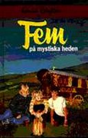 schwedisches Buchcover: "Fem på mystiska heden"