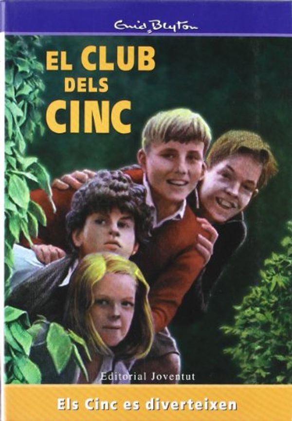 Catalan bookcover: "Els Cinc es diverteixen"