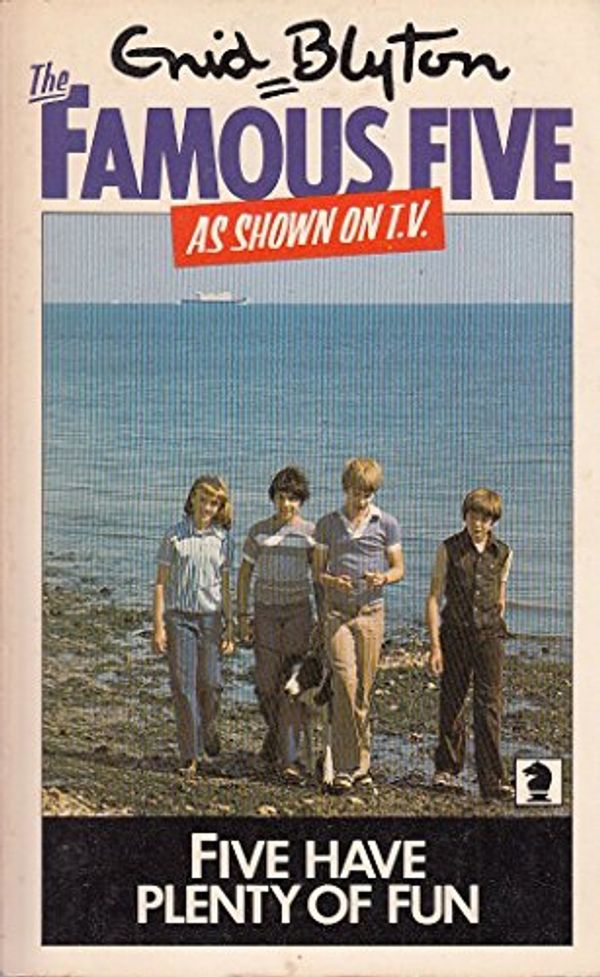 English bookcover: "Five have plenty of fun"