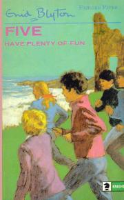 English bookcover: "Five have plenty of fun"