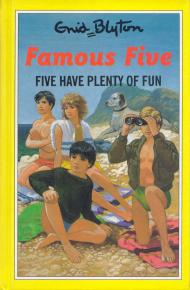English bookcover: "Five have plenty of fun"