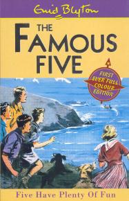 English bookcover: "Five have plenty of fun"