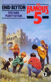 English bookcover: "Five have plenty of fun"