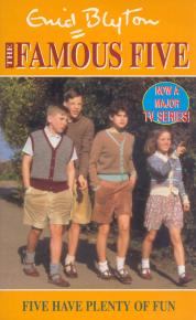 English bookcover: "Five have plenty of fun"