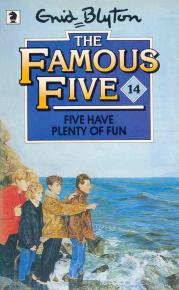 English bookcover: "Five have plenty of fun"