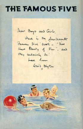 English bookcover: "Five have plenty of fun"