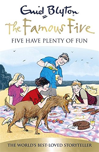 English bookcover: "Five have plenty of fun"