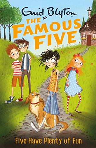English bookcover: "Five have plenty of fun"