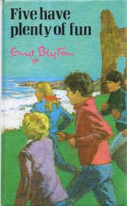 English bookcover: "Five have plenty of fun"
