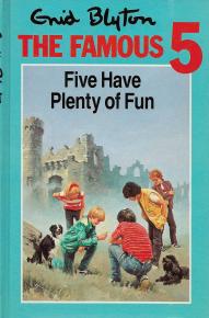 English bookcover: "Five have plenty of fun"