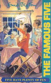 English bookcover: "Five have plenty of fun"