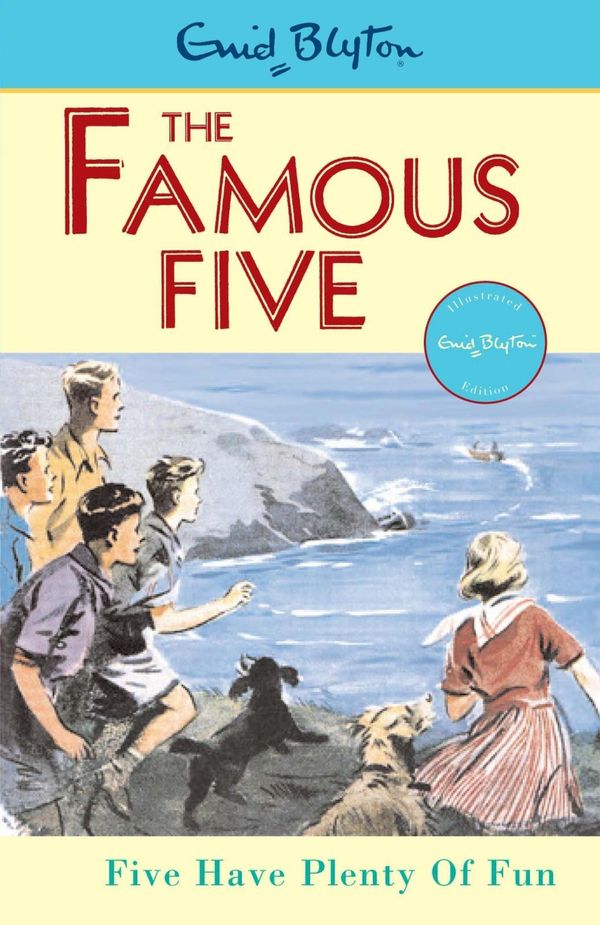 English bookcover: "Five have plenty of fun"