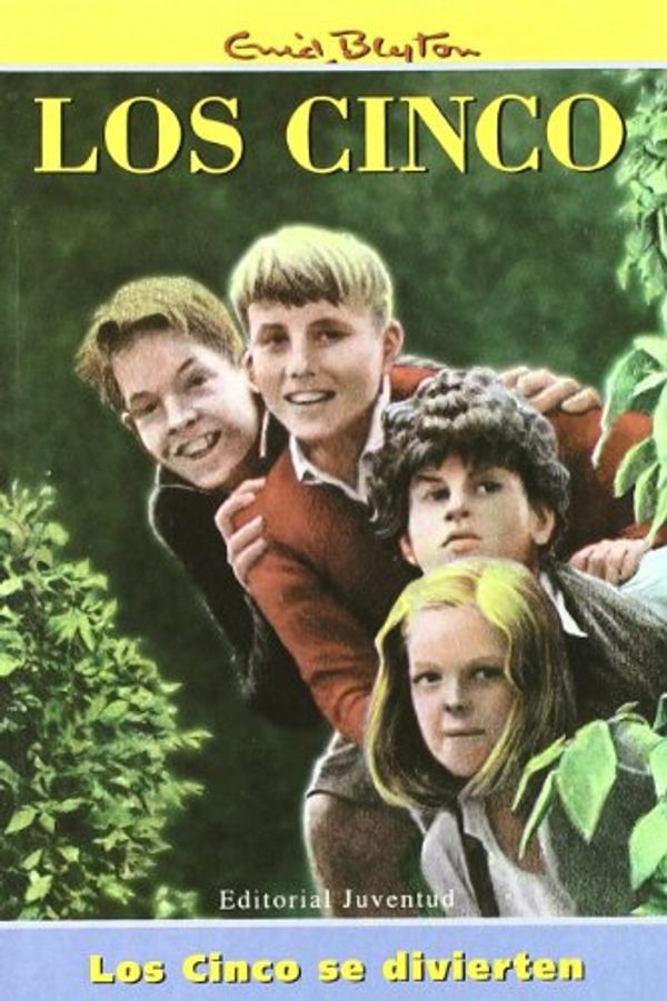 Spanish bookcover: "Los Cinco se divierten"