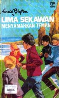 Indonesian bookcover: "Seri Lima Sekawan: Menyamarkan Teman"
