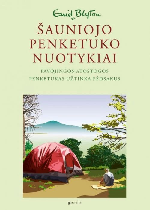 Lithuanian bookcover: "Penketukas užtinka pėdsakus"