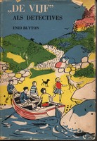 Dutch bookcover: "De Vijf als detectives"