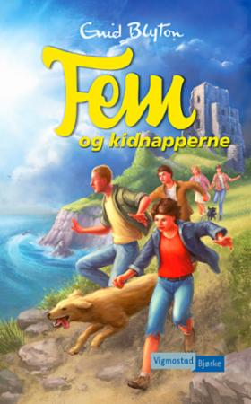 Norwegian bookcover: "Fem og kidnapperne"