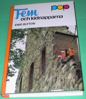 Swedish bookcover: "Fem och kidnapparna"