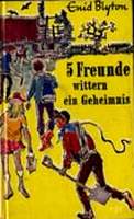 German bookcover: "Fünf Freunde wittern ein Geheimnis"