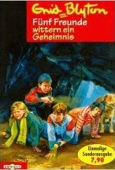 German bookcover: "Fünf Freunde wittern ein Geheimnis"