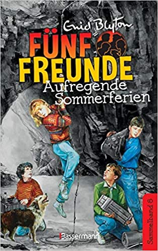German bookcover: "Fünf Freunde wittern ein Geheimnis"