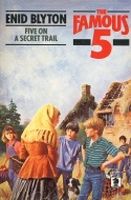 English bookcover: "Five on a secret trail"