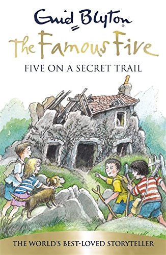 English bookcover: "Five on a secret trail"