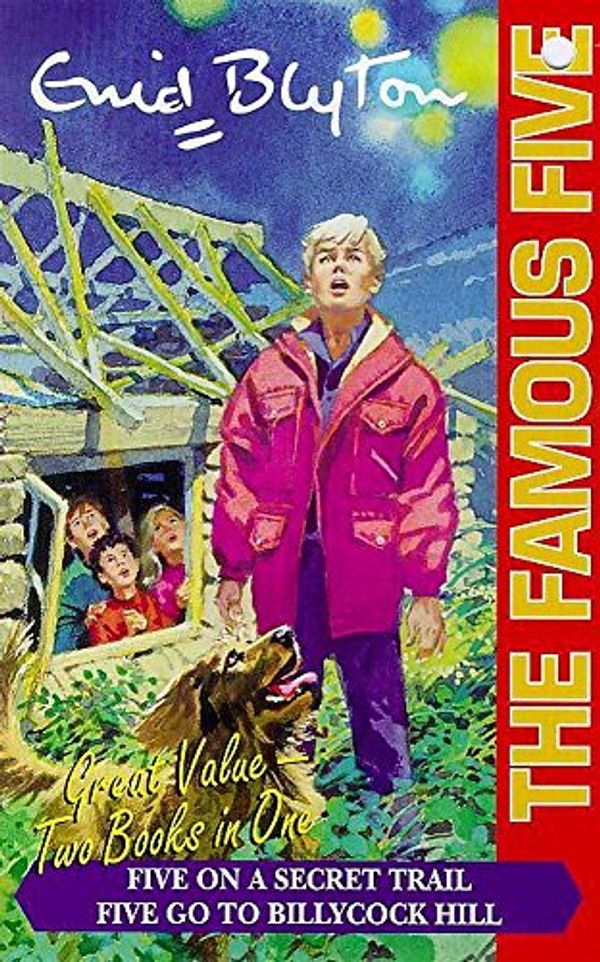 englisches Buchcover: "Five go to Billycock Hill"
