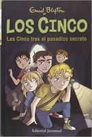 Spanish bookcover: "Los Cinco tras el pasadizo secreto"