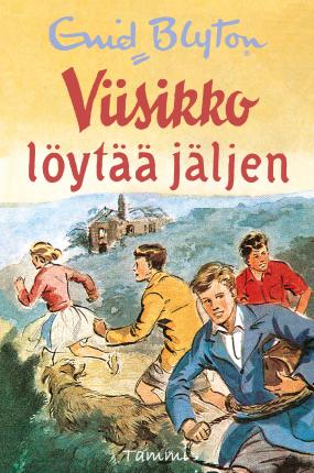 Finnish bookcover: "Viisikko löytää jäljen"