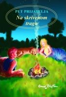 Croatian bookcover: "Pet prijatelja na skrivenom tragu"