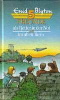 German bookcover: "Fünf Freunde im alten Turm"