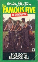 englisches Buchcover: "Five go to Billycock Hill"