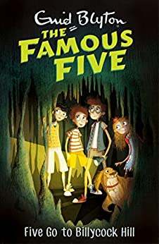 englisches Buchcover: "Five go to Billycock Hill"