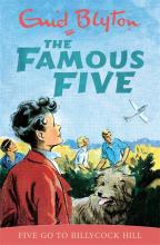 englisches Buchcover: "Five go to Billycock Hill"