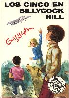 spanisches Buchcover: "Los Cinco en Billycock Hill"