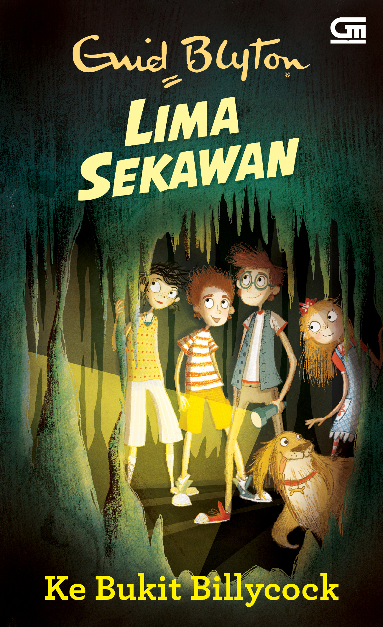 indonesisches Buchcover: "Seri Lima Sekawan: Ke Bukit Billycock"