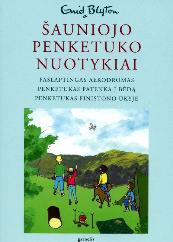 Lithuanian bookcover: "Penketukas Finistono ūkyje"