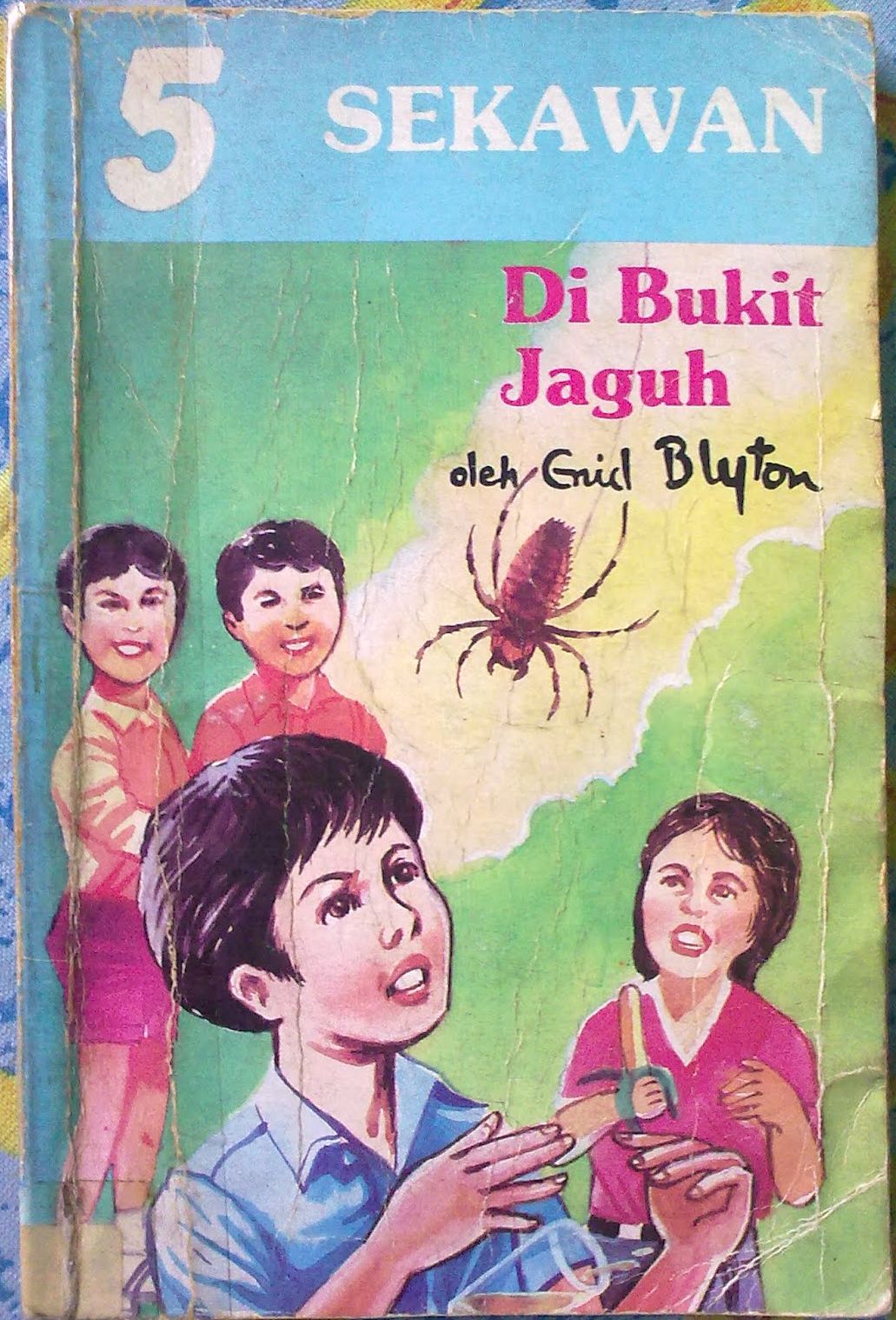 malaiisches Buchcover: "5 Sekawan: Di Bukit Jaguh"