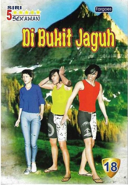 malaiisches Buchcover: "5 Sekawan: Di Bukit Jaguh"