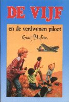 niederländisches Buchcover: "De Vijf en de verdwenen piloot"
