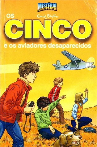 portugiesisches Buchcover: "Os Cinco e os Aviadores / Os Cinco e os Aviadores desaparecidos"