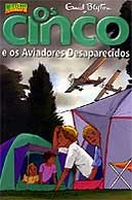 portugiesisches Buchcover: "Os Cinco e os Aviadores / Os Cinco e os Aviadores desaparecidos"